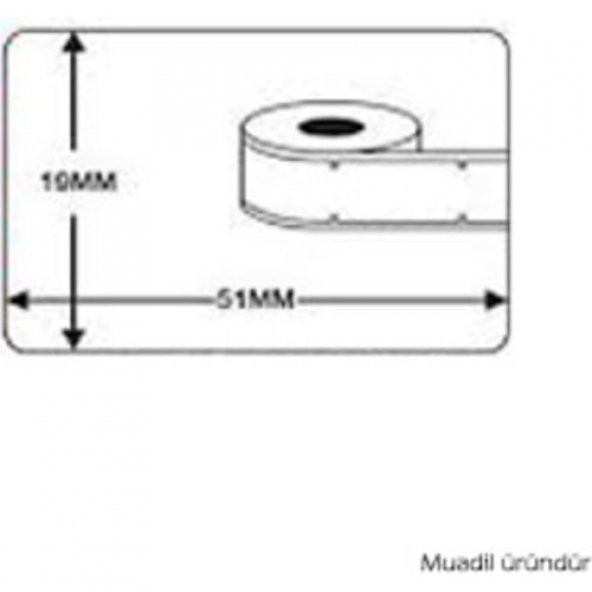Dymo Lw Etiket Muadili Çok Amaçlı Etiket 19 Mm X 51 Mm 500 Adet - 4