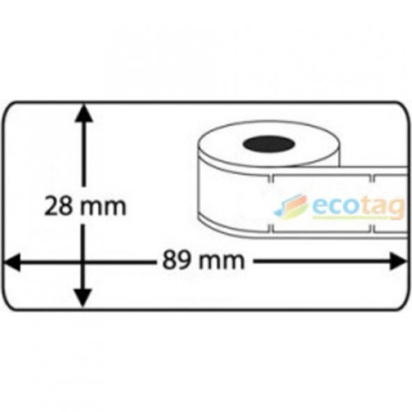 Dymo Lw Muadili Adres Etiketi Küçük 89 Mm X 28 Mm 260 Adet - 4