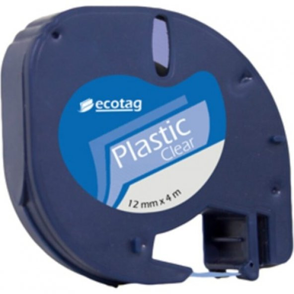 Dymo Letratag Etiket Yazıcısı Ve Plastik Şerit Etiket Şeffaf 10 Lu - 4
