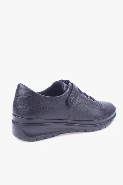 Voyager 7666 Kadın Hakiki Deri Ortopedik Comfort Ayakkabı - Resim 4