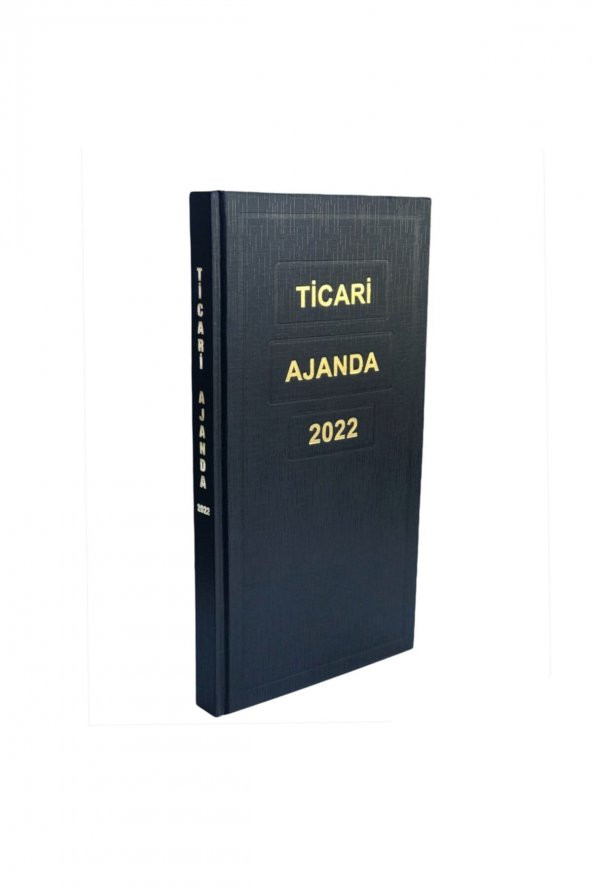 2022 Ticari Kasa Ajandası 17x33 Cm Cilt Bezli - 2