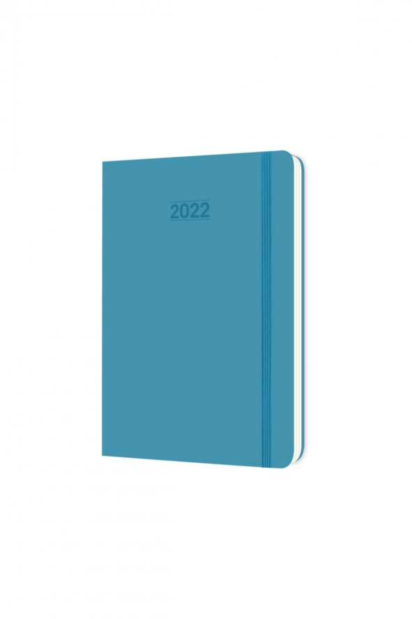 9x14cm Pronot Flexy Haftalık Ajanda - Olympic Blue 2022 Yeni - 2