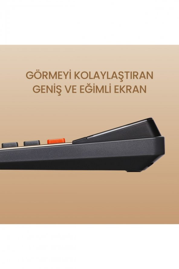 Dx-7100 Işlem Kontrollü , Büyük Boy Hesap Makinesi , Gold - 4