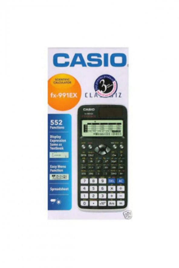 Fonksiyon Bilimsel Hesap Makinesi Fx-991ex 552 - 4