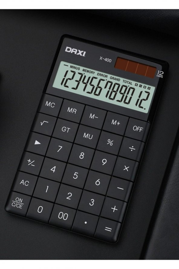X-400 Siyah Hesap Makinesi , Sınırlı Üretim Özel Seri - 3