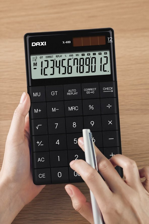 X-400 Siyah Hesap Makinesi , Sınırlı Üretim Özel Seri - 2