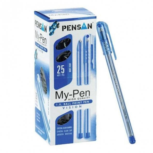 PENSAN MY PEN 1.0 TÜKENMEZ KALEM 25 ADET ÜCRETSİZ KARGO