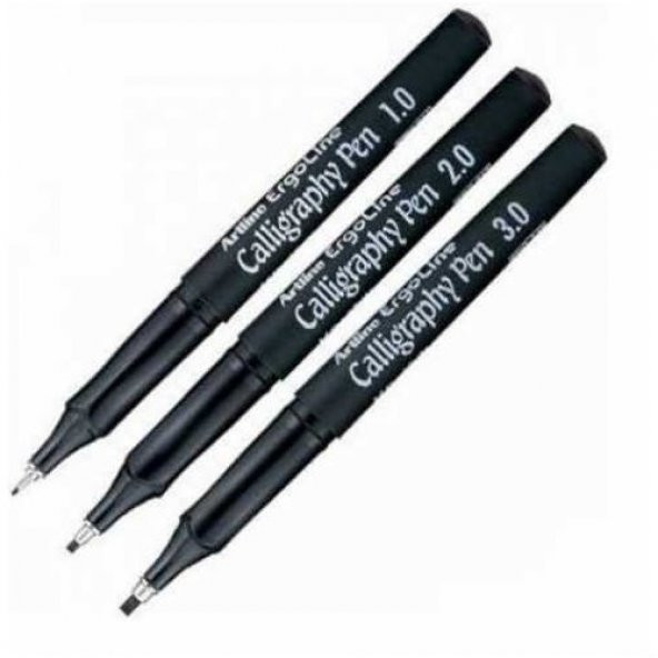 ARTLINE KALİGRAFİ KALEMİ 1/2/3 MM 3Ü BİR ARADA ÜCRETSİZ KARGO