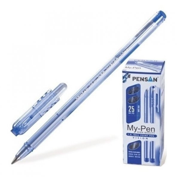 PENSAN MY PEN 1.0 TÜKENMEZ KALEM 25 ADET - 1