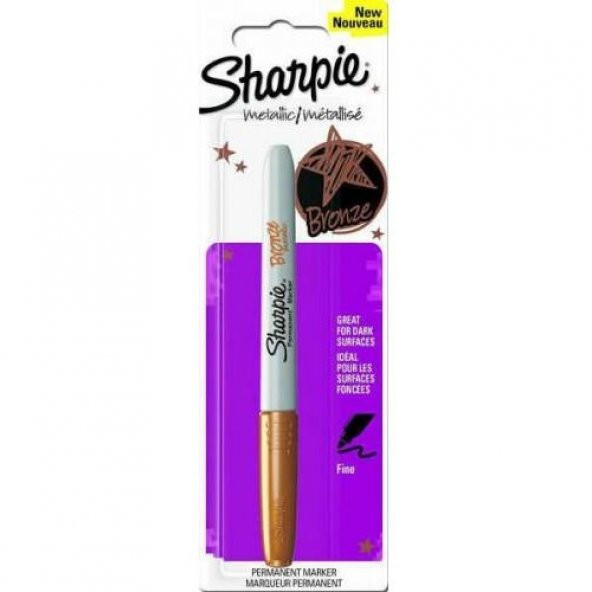 SHARPİE PERMANENT KALEM METALİK BRONZ