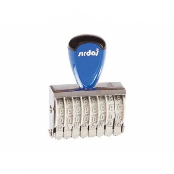 SIRDAŞ NUMARATÖR 5MM 8 HANE 1658 ÜCRETSİZ KARGO ürün görseli 1