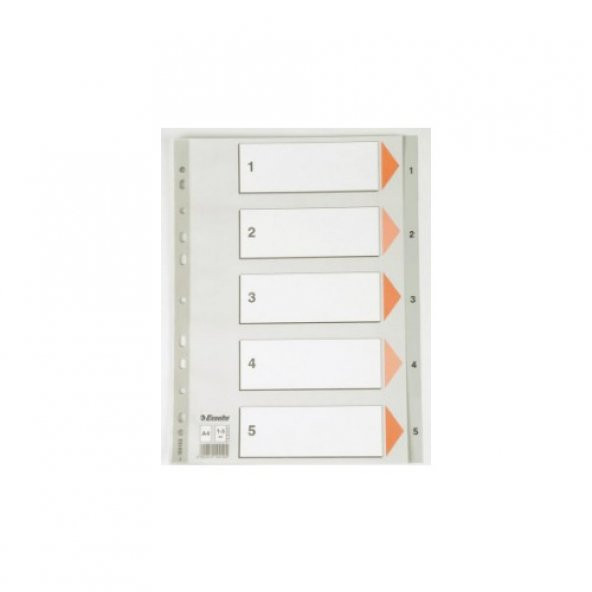 ESSELTE SEPARATÖR A4 1-5 RAKAM SLT-100103