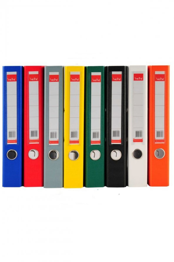 VELTE PLASTİK DAR KLASÖR - BÜRO KLASÖRÜ 10 ADET