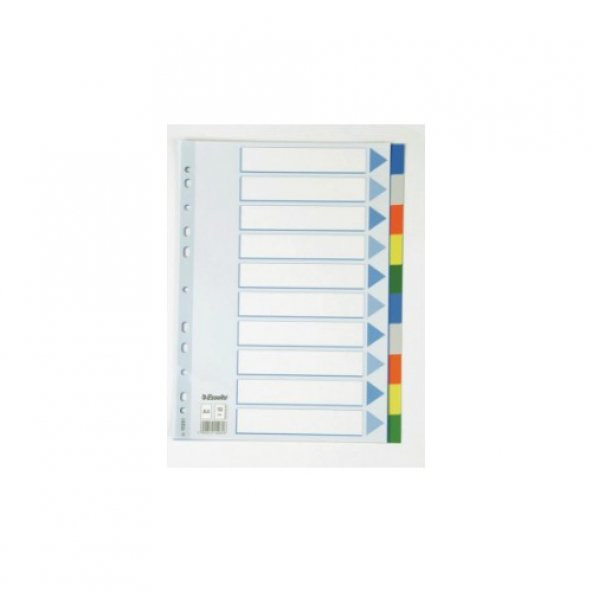 ESSELTE SEPARATÖR A4 10 RENKLİ SLT-15261