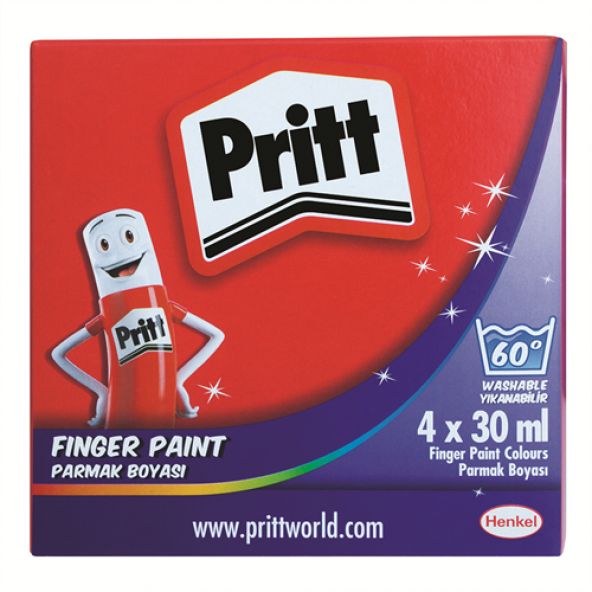 PRITT PARMAK BOYASI 4 RENK 30ML ürün görseli