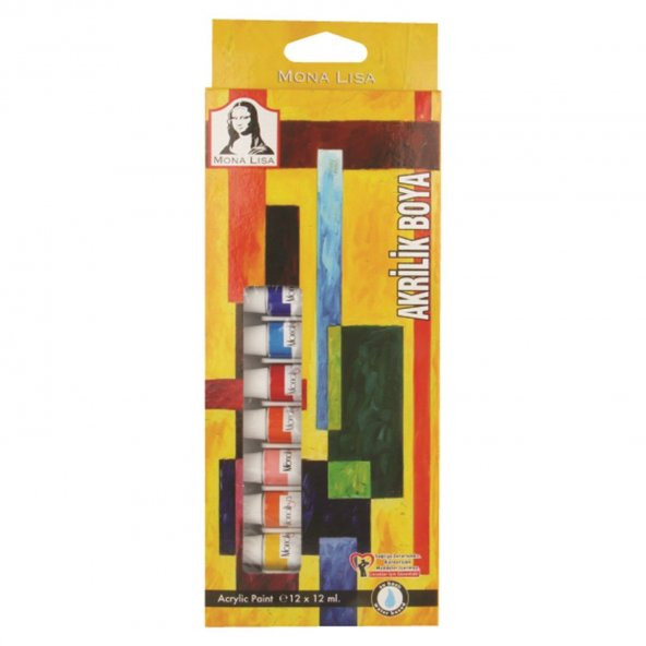 SÜDOR AKRİLİK BOYA MONALİSA 12X12 ML TÜP SD125 ÜCRETSİZ KARGO ürün görseli