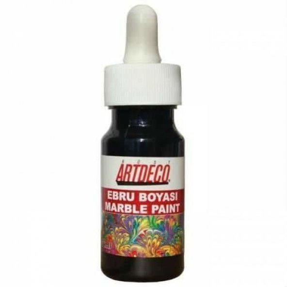 ARTDECO EBRU BOYASI 30 ML SİYAH Y-016B-18 Ücretsiz Kargo ürün görseli