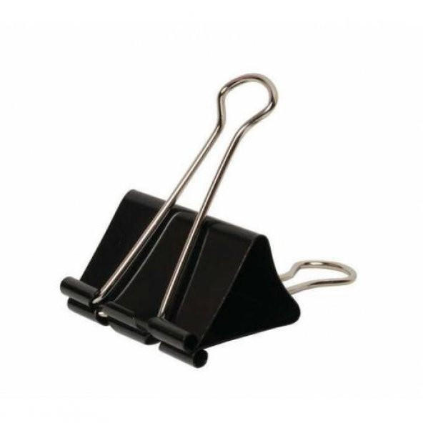 KAĞIT KISKACI BINDER CLIPS 19 MM 419G 12Lİ ürün görseli