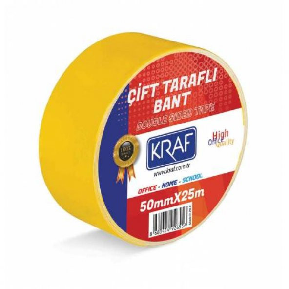 ÇİFT TARAFLI BANT 50MM X 25 METRE