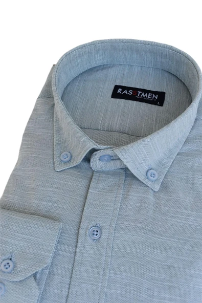 Erkek Kılasik Uzun Kol Gömlek BGL-ST02201 - Resim 10