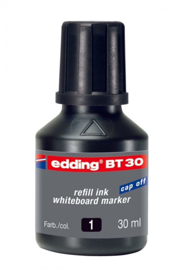 BT30 Whiteboard Marker Ink Yazı Tahtası Kalemi Mürekkebi 30 ml. SİYAH