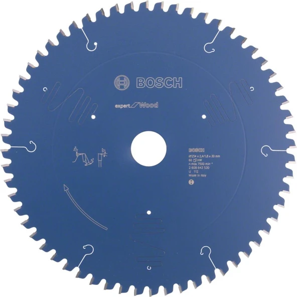 Bosch Expert 254x30 mm 60 Diş Ahşap Daire Testere 2608642530 ürün görseli