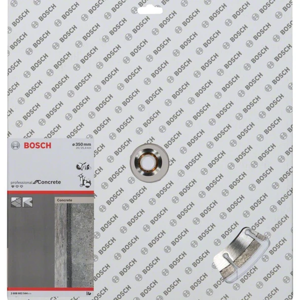 Bosch Standart 350x25,4x20mm Elmas Beton Kesme Diski 2608602544 - 2