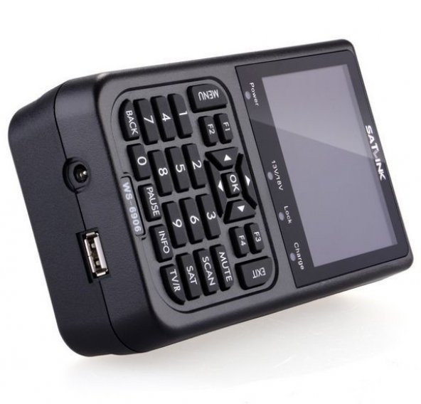 SATLINK WS 6906 Görüntülü Uydu Yön Bulucu LCD Ekran - Resim 4