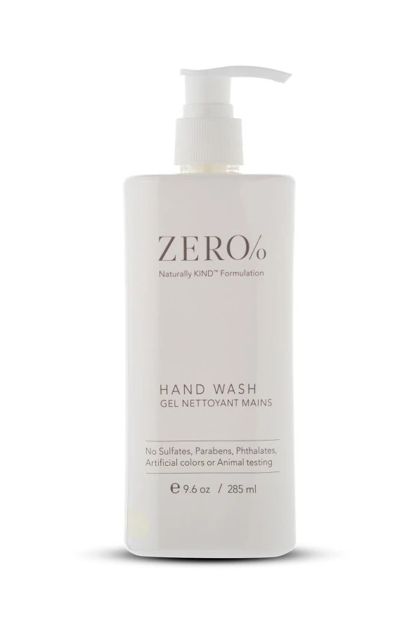 Zero/o Hand Wash 285 ML 9,6 FL OZ