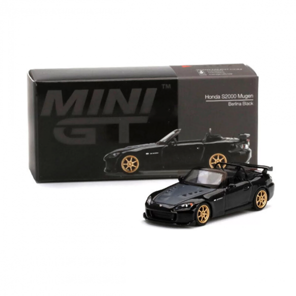 Mini GT 1:64 Honda S2000 Mugen Berlina Black - 3