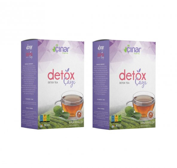 DETOX FORM ÇAYI 30 Saşe 2 kutu 120 gr X 2