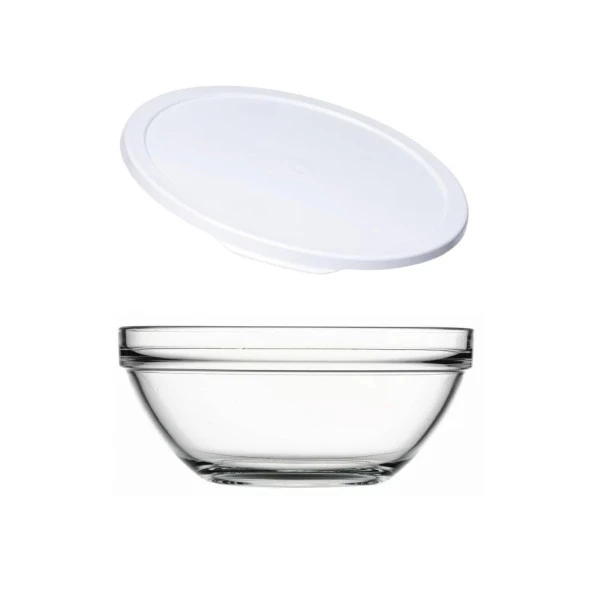 Paşabahçe 53563 Kase Kapaklı Saklama Kabı Chefs 18Cm