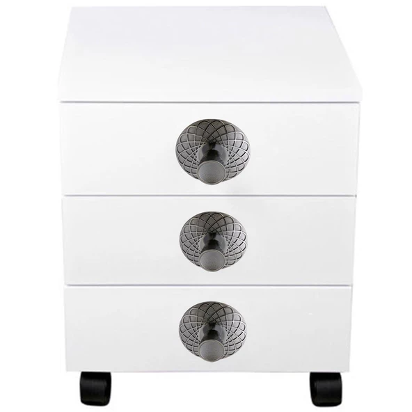 Dinar Çekmece Dolap Dolabı Kapak Kulpu Kulpları Kulbu Füme Metal Kulp (10 ADET) Mobilya Mutfak - Resim 5