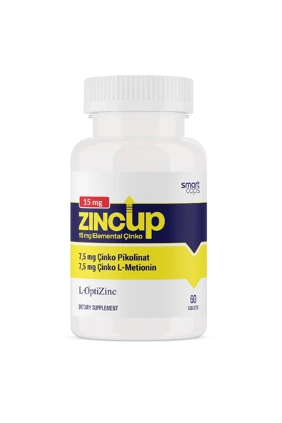 Smartcaps Zincup 15mg Elementel Çinko ürün görseli