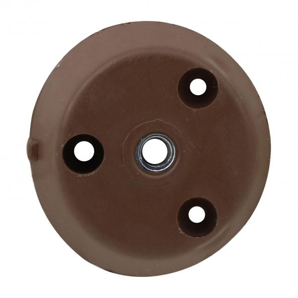 Mobilya Masa Sehpa Ayağı Bağlantı Aparatı Açılı Dereceli Ayak Tabanı Kahverengi (4 ADET) - 5