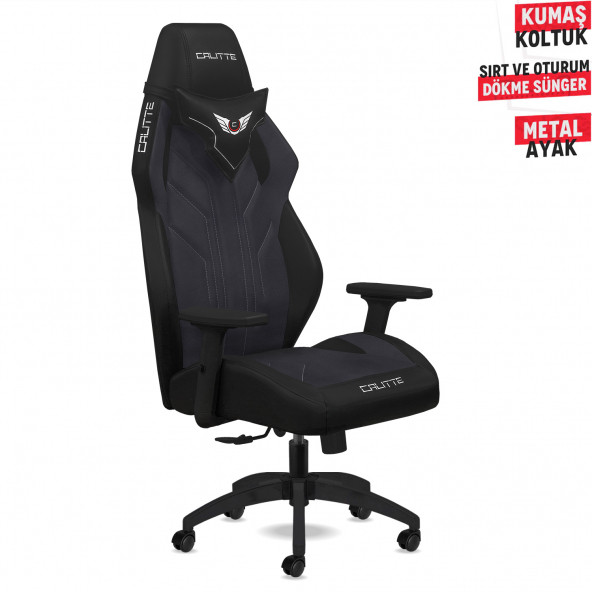 Calitte Profesyonel Kumaş Oyuncu Koltuğu - Viper VPX Serisi - Kumaş