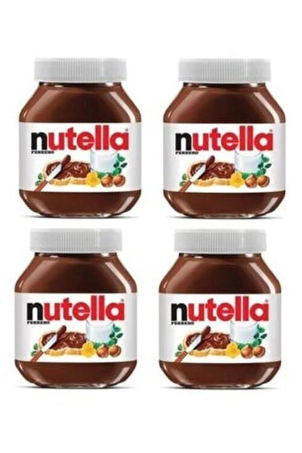 Nutella 750 gr 4lü Paket Kakaolu Fındık Kreması