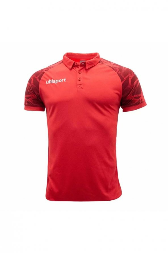 Uhlsport Erkek Polo Yaka Kırmızı Tişört Goal 25