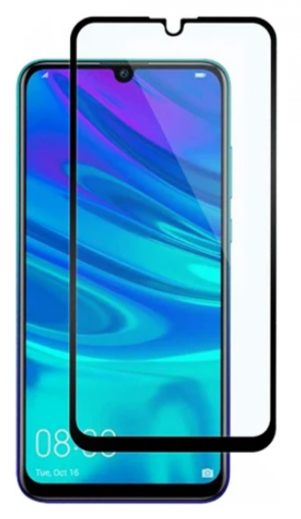 Huawei Y7 Prime 2019 Ekran Koruyucu Kırılmayan 5D Tam Ekran Seramik Nano