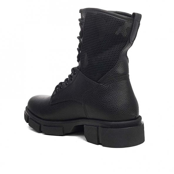 Albishoes Kauçuk Kaymaz Taban Fermuarlı Kamuflaj Günlük Kışlık Erkek Postal Bot - 3