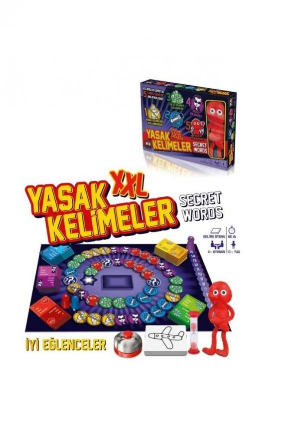 12 Yaş Üstü Yetişkin ve Çocuklar Için Yeni Nesil Tabu Yasak Kelimeler XXL Secret Words