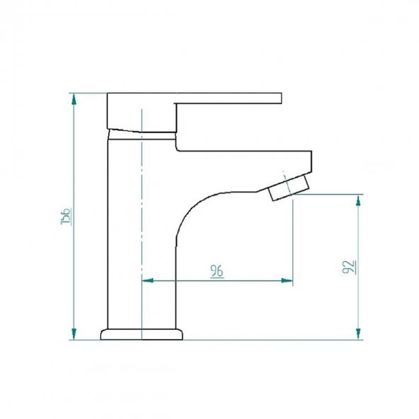 Venezia Kroma Serisi Krom Lavabo Bataryası - 2