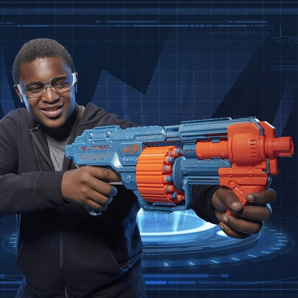 Nerf Elite 2.0 Shockwave RD-15 E9527 Nerf Silah - 3