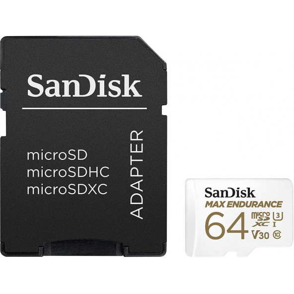 SanDisk Max Endurance 64GB 100/40MB/s microSDXC C10 V30 Hafıza Kartı SDSQQVR-064G-GN6IA - 3