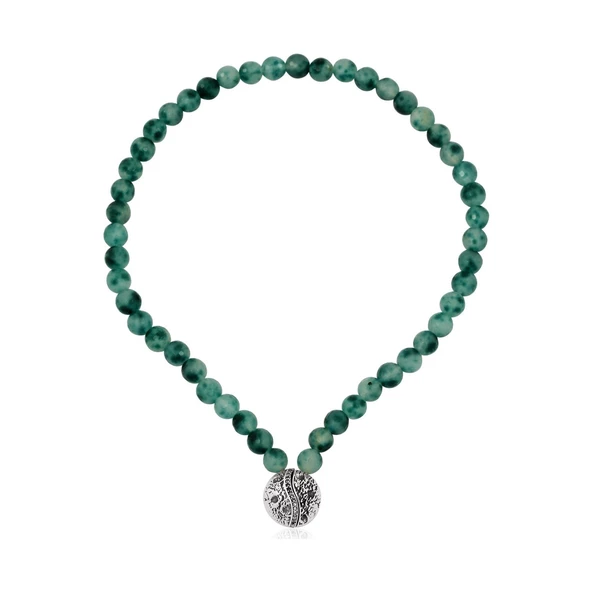 VAOOV 925 Ayar Gümüş Ayın İkiye Yarılması Kolye ürün görseli