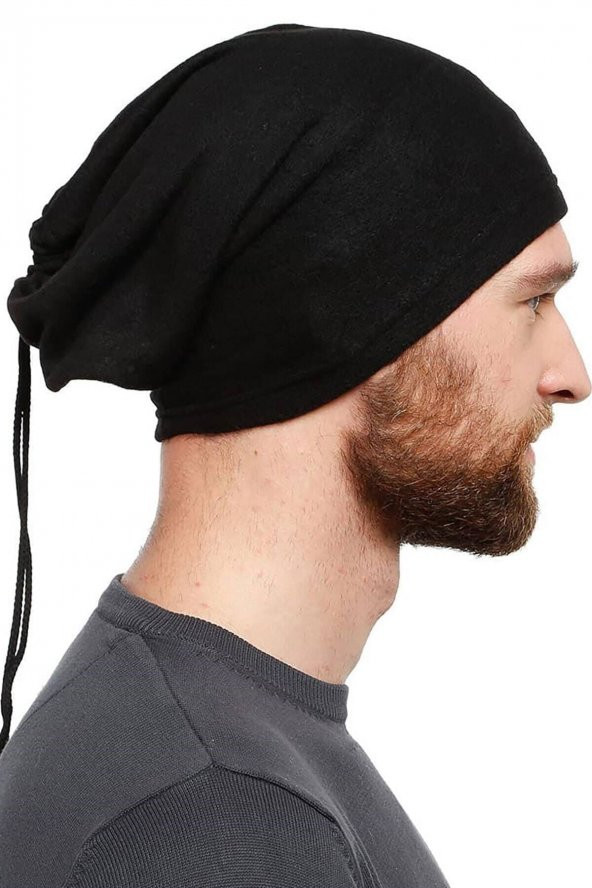 Polar Boyunluk Bere Erkek kadın  Aksesuar Siyah Polar Bere Şapka  Antrasit + Siyah Kesik Parmak Eldiven Tek Ebat - Resim 6