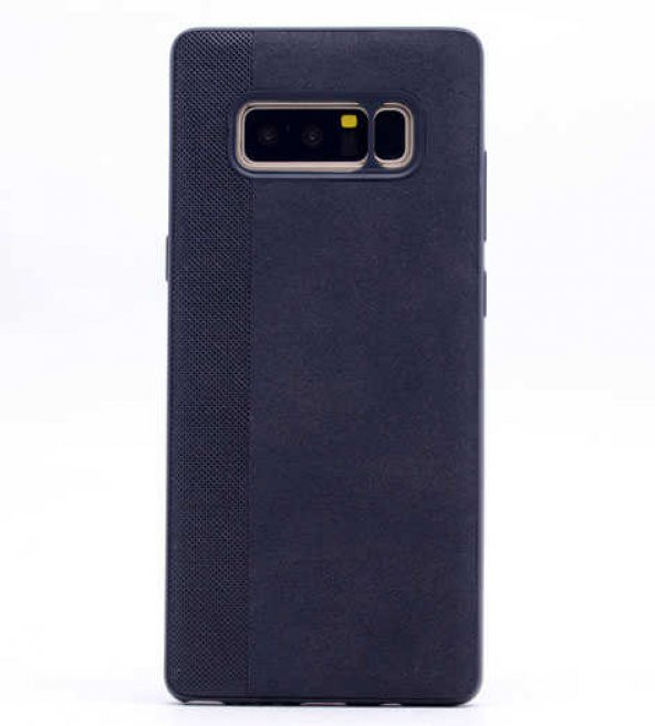 Galaxy Note 8 Kılıf Kumaş Kaplama Yumuşak Silikon - 6
