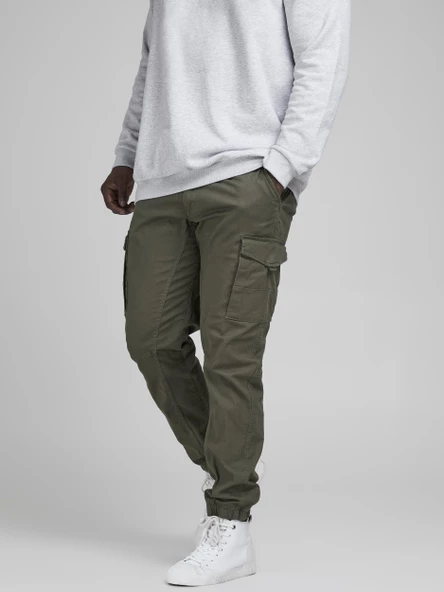 JACK JONES Büyük Beden 40-42-44-46-48 Kargo Pantolon 12152279