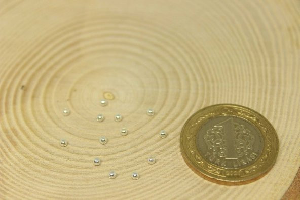 Gümüş Boncuk 2mm/5 adet
