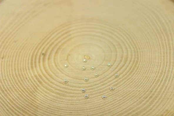 Gümüş Boncuk 2mm/5 adet - 3